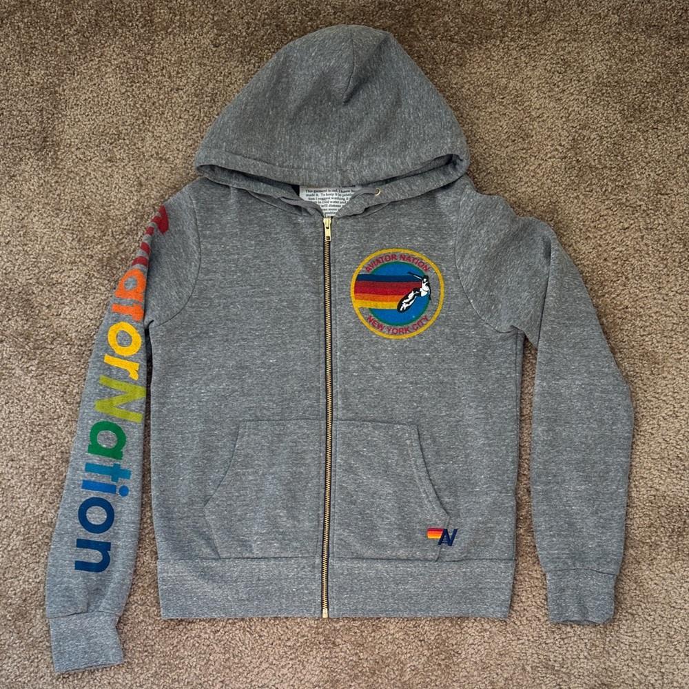 AVIATOR NATION New York City Hoodie size S